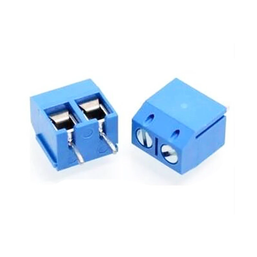 Оригинальный 300 шт. клеммы KF301-2P PCB терминал/KF301-3P KF301-5.0-2P KF301 5 08 мм разъем винта |