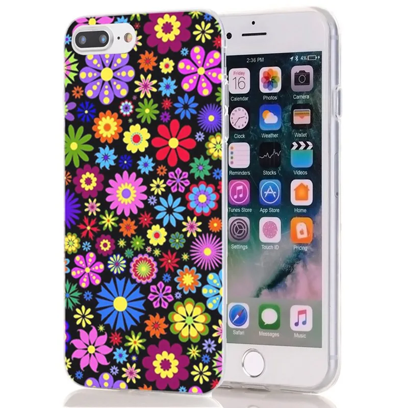 Для iPhone 6 7 8 4 &quotдля X Plus plus 5 5&quot чехол из ТПУ Защитная задняя крышка для девочек