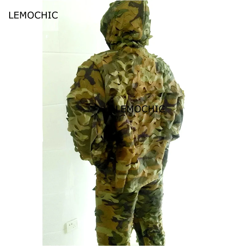 LEMOCHIC страйкбол охота снайпер wader Мультикам военная техника тактический пустыня Тропик Лесной Камуфляж ghillie костюм