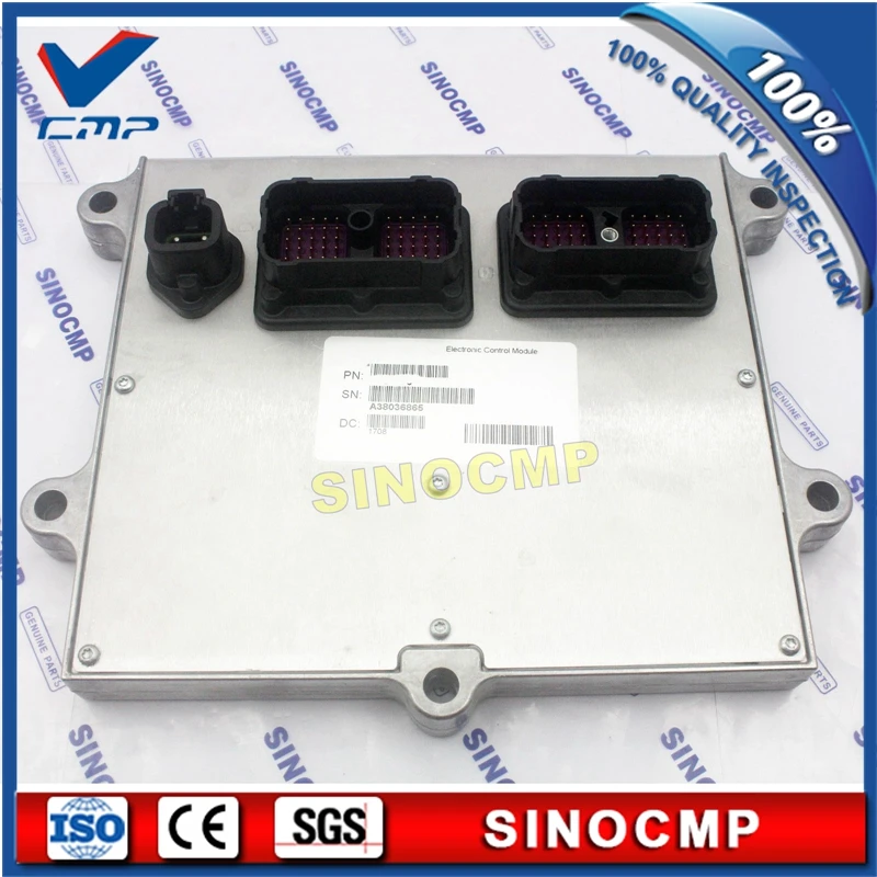 ECU PC220 8 6D107 контроллер впрыска топлива двигателя 600 467 1200 для экскаватора Komatsu