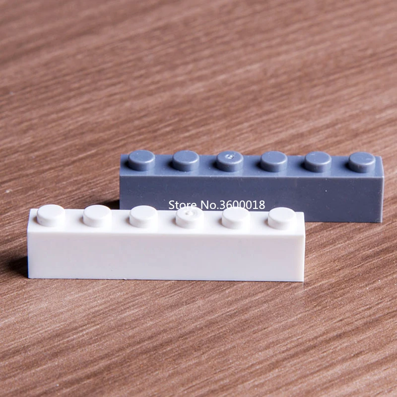 10 шт./лот DECOOL части совместимы с 3009 1x6 MOC кирпич DIY Блок Собрать частицы