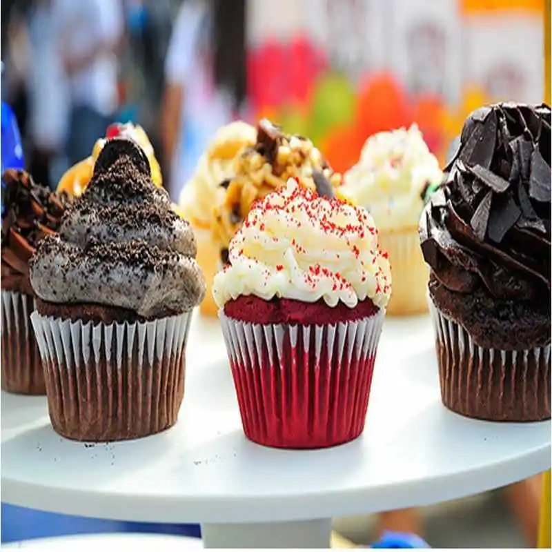 100 шт./компл. инструменты для рождественской вечеринки свадьбы кекса мини