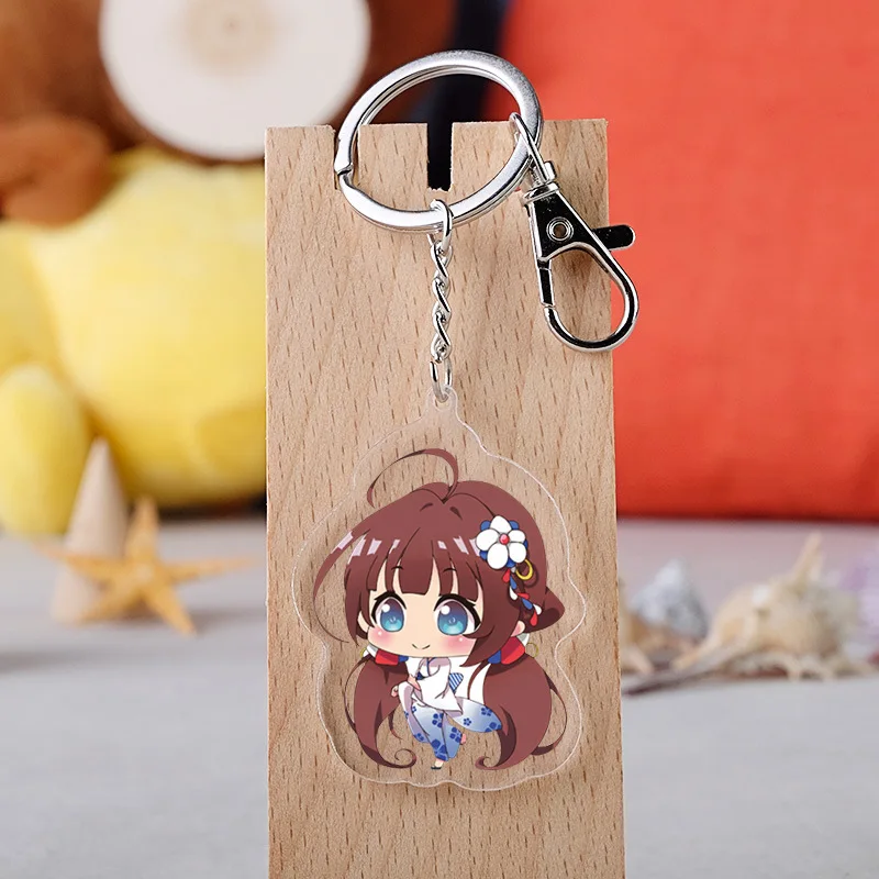10 шт./лот аниме ryuuou no Oshigoto акриловый брелок игрушка фигурка Sora Ginko сумка кулон