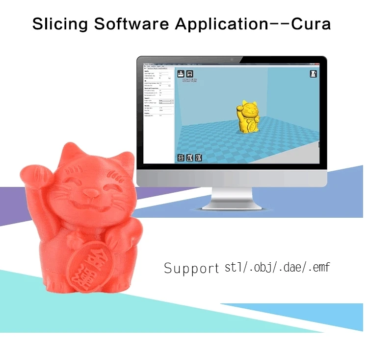 DDKUN 160 Настольный FDM 3d принтер полная металлическая рама 3d принтер один экструдер Impressora для образования и исследований