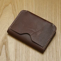 lanspace mens card holder genuine leather card id holders handmade coin purses holders