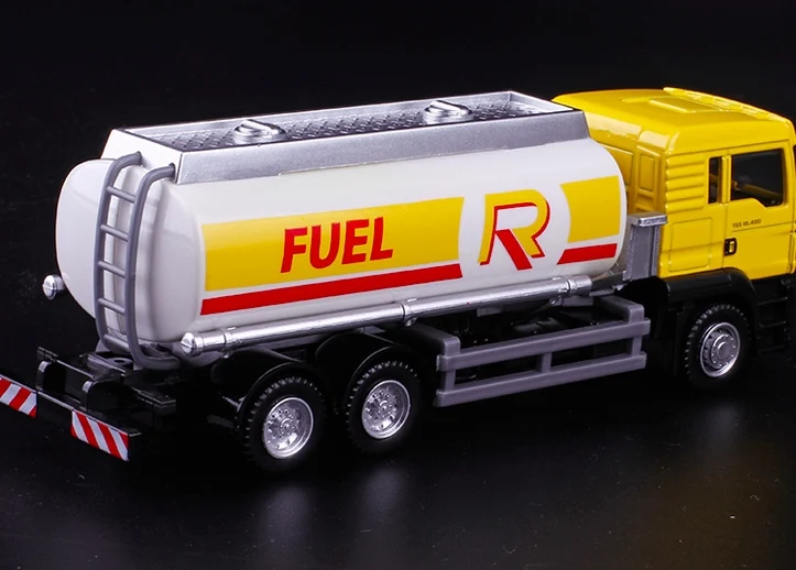 fuel 1: 64 DHL контейнер автомобиля сплав транспортных средств Транспорт Играть Модель автомобиля игрушки детские подарки - Цвет: fuel