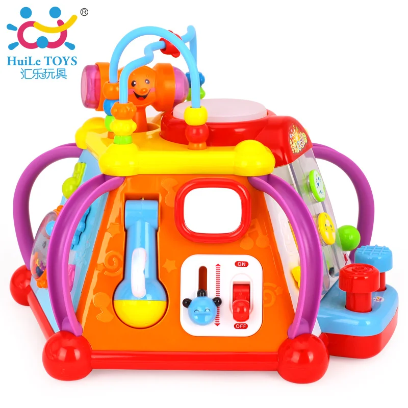 Детские Игрушечные Музыкальные инструменты куб деятельности игровой центр с