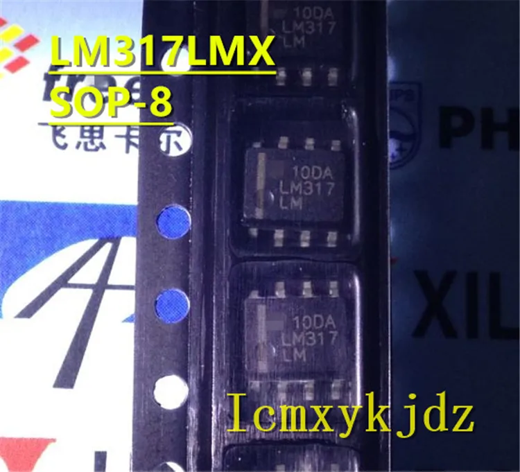 10 шт./лот LM317LM LM317LMX лапками углублением SOP 8 новый Oiginal продукта новые оригинальные