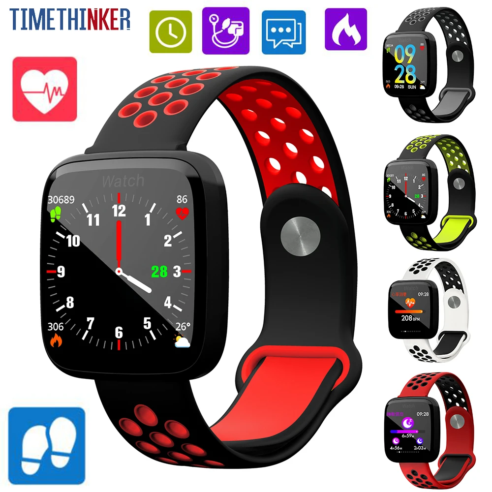 Смарт-часы Timethinker для женщин и мужчин Bluetooth умные часы Reloj Android IOS кровяное давление