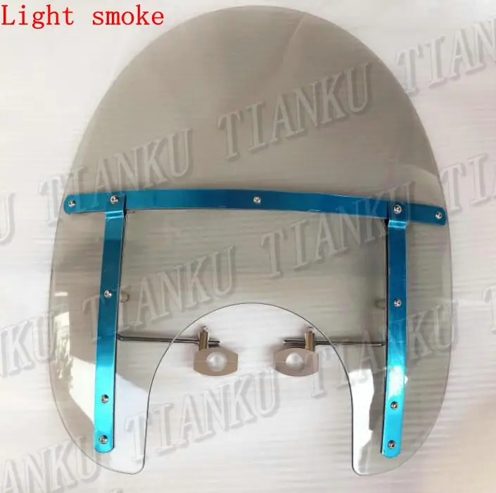 Новое ветровое стекло для мотоцикла Honda Shadow Spirit Saber Aero ACE Steed VLX 400 600 1100 DLX VTX1300 1800 Magna