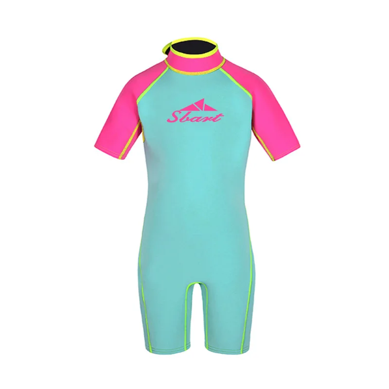 

SBART 2MM Kids Neoprene Diving Wetsuits For Swimming Boys Girls Sunscreen Warm Snorkeling Surfing Scuba Dive Wet Suit Plus 4XL