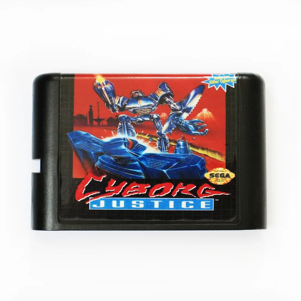 Киборг справедливости 16 бит MD карточная игра для Sega игры SEGA Mega Drive Genesis|16 bit|md game16 bit