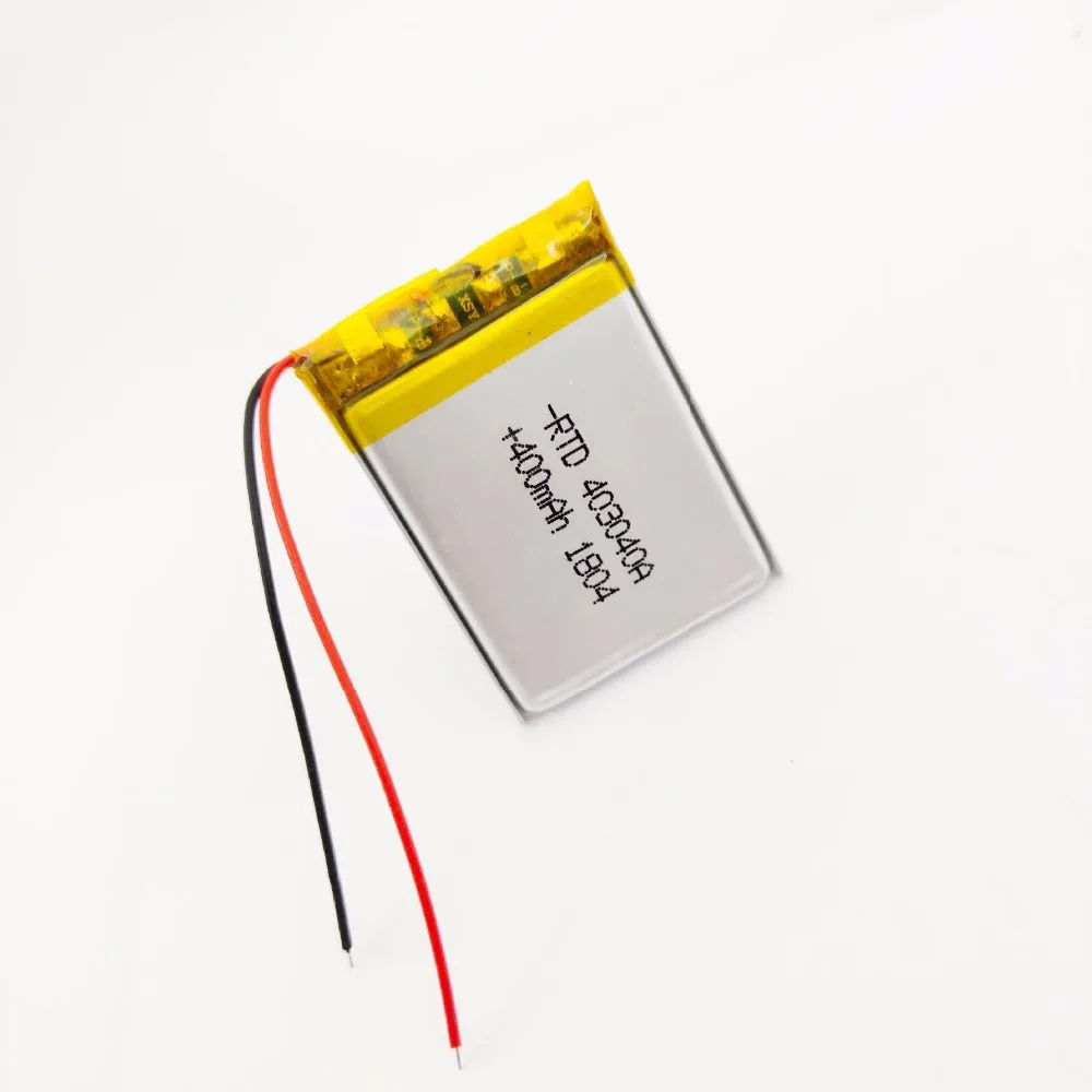 403040/400 mah 3,7 V литий-ионная Bluetooth колонка, батарея с блокировкой отпечатков пальцев резервная батарея электронные весы электрическая игрушка общее