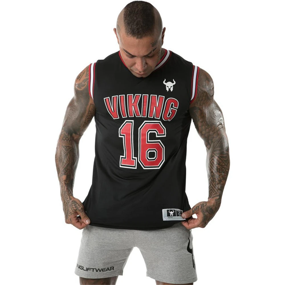 Мужские майки для фитнеса дышащие сетчатые бодибилдинга и лето 2019 | Мужская