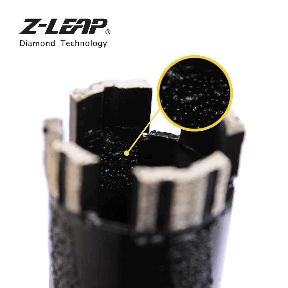Z LEAP кольцевая пила 1 1/4 дюйма 32 мм Алмазный сердечник буровое долото с вакуумной