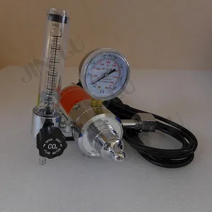 Регулятор газа BS341 W22 CO2, 110 В, с нагревателем, расходомером, сварочным аппаратом