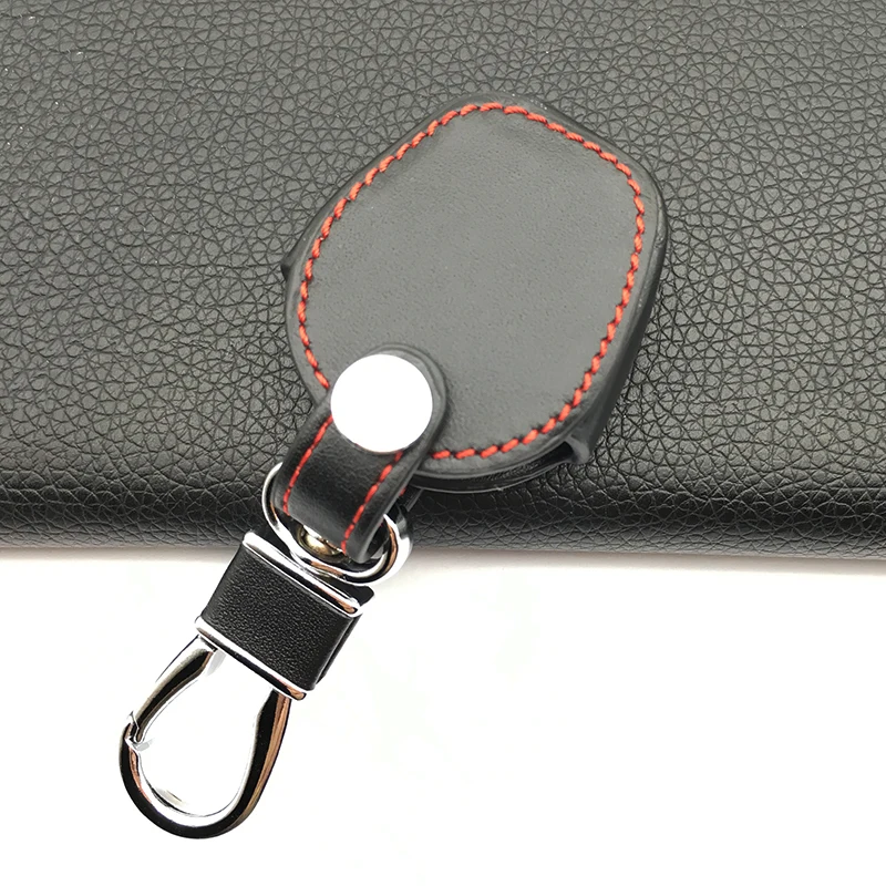 Чехол из натуральной кожи для арендного ключа чехол Seat Ibiza Leon Volkswagen VW Golf Polo Passat Jetta