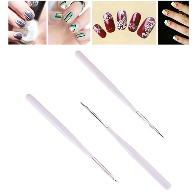 3 шт. профессиональные кисти для рисования искусственных ногтей|Кисти ногтей| |