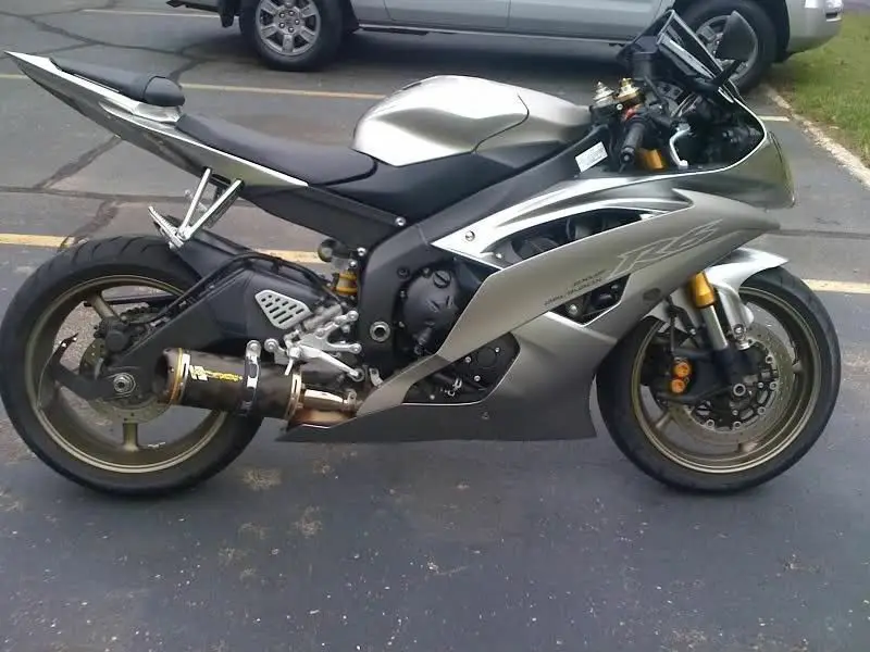 Type7 Белый серебряный мотоцикл обтекатели комплект для Yamaha YZF R6 YZF-R6 2008- окрашенный ABS пластик литья под давлением обтекатель кузова - Цвет: Type7
