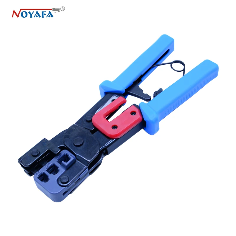 NOYAFA NF-5007 lan Сетевой набор инструментов Cat6 Cat5 RJ45 щипцы обжимной инструмент набор сетевой кабель обжимные плоскогубцы
