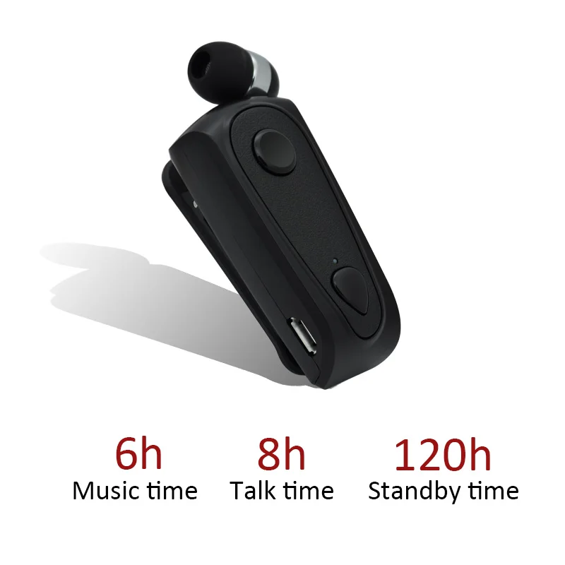 wireless blutooth earphone with clip mic phone flexible cable V4.0 in ear monitor for all the smartphones sport phones |