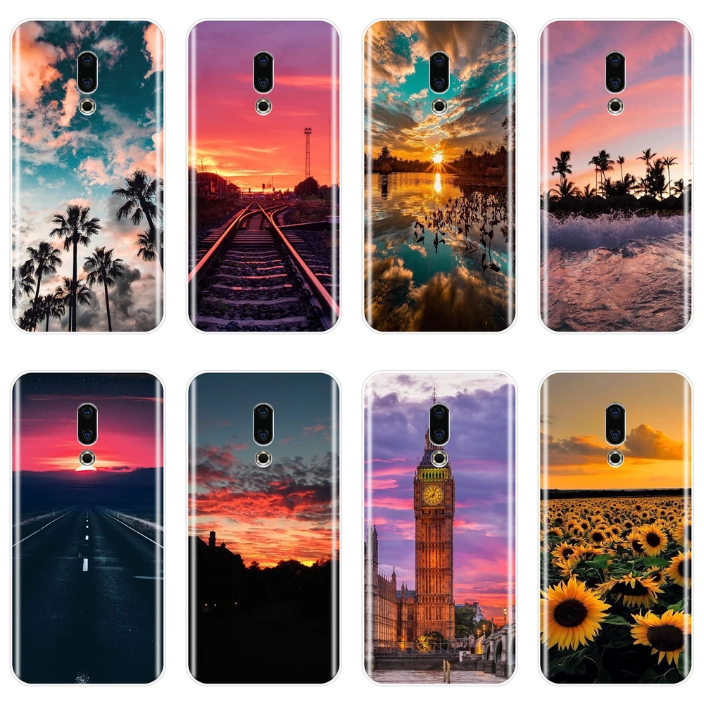 Силиконовый чехол из ТПУ для телефона Meizu U10 U20 Pro 6 7 Plus мягкая задняя крышка с