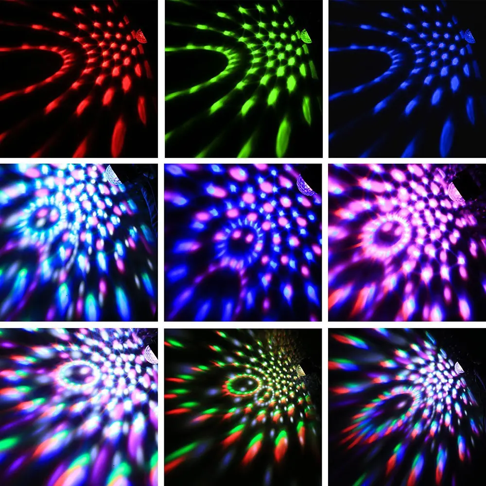 5 Вт RGB светодиодный этап дискотечный шар Dj свет этапа рождественских Вечерние