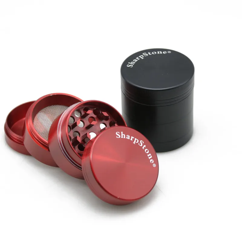 Мини 40 мм травяная шлифовальная машина Sharpstone 4 слоя 6 цветов табачный травяной