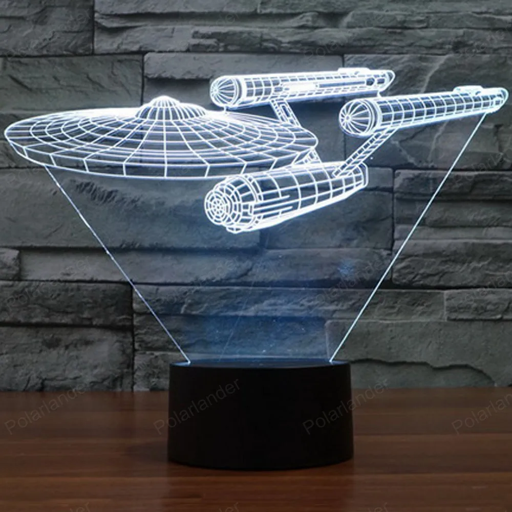 

3D LED Night Light USB 7 Color Touch Switch Table Desk Lamp