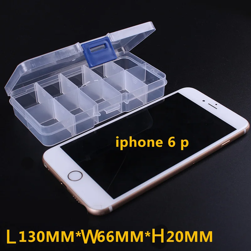 vanzlife medicine box jewelry htransparent storage box home portable mini sorting plastic partition box diamond painting