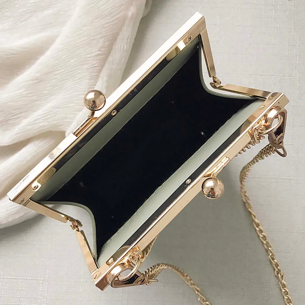 Женские сумки модная кожаная сумка на плечо диагональная Повседневная цепочке