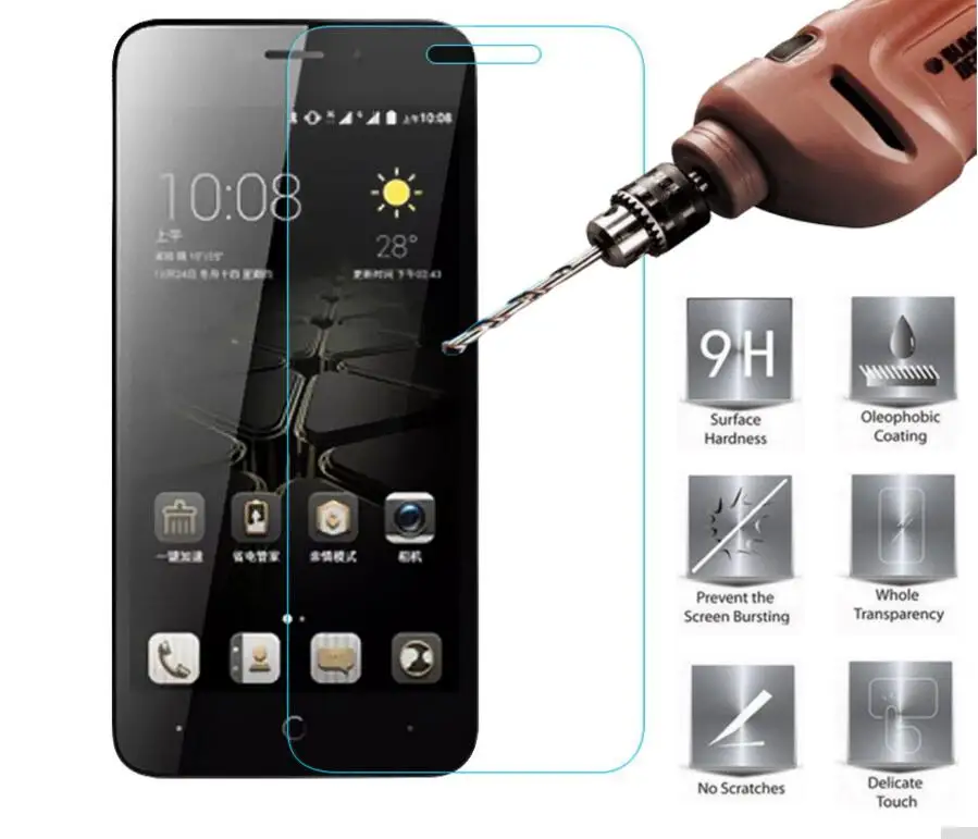 2 упаковки для zte Blade A601 защитная пленка из закаленного стекла для zte Blade A 601 2.5D 9H Премиум Защитная пленка для телефона