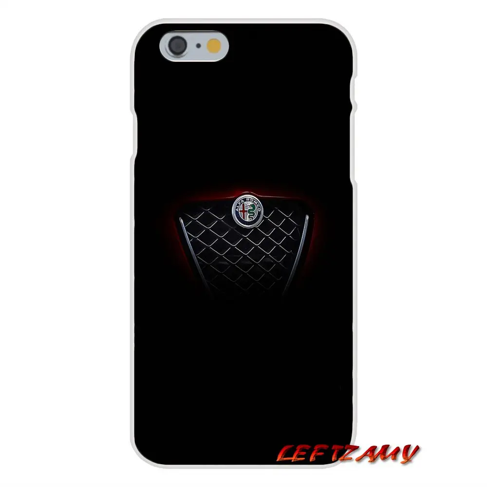 Мягкая прозрачная накладка с принтом Тачки Alfa Romeo логотипом для Xiaomi Redmi Note 6A MI8 Pro S2