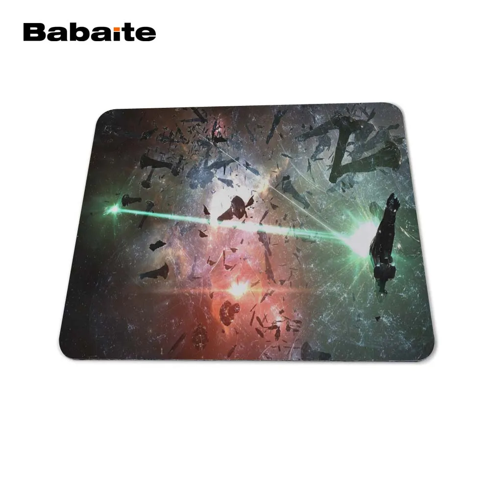 Игровой коврик для мыши ноутбука Babaite термостойкий компьютерный 180x220 мм с темным