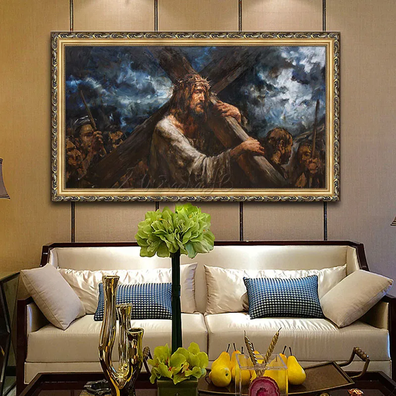Картина на холсте с изображением Иисуса Христа 165|art pictures|picture for living roomcanvas poster |