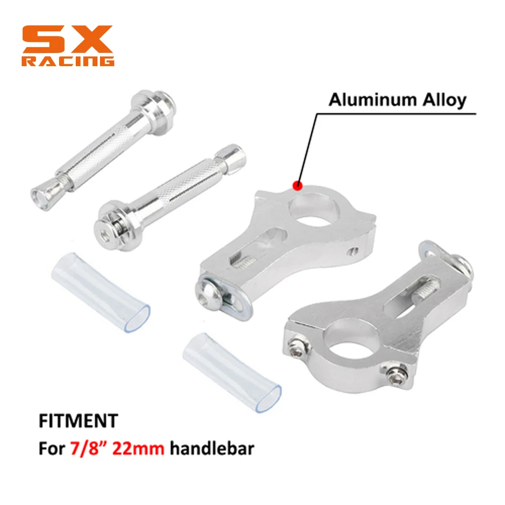 clamp 22 22 мм 28 мм Мотокросс на руле, перекладина для руля для YAMAHA YZ YZF WR WRF TTR 125 250 400 450 426 YZ250F WR450F - Цвет: clamp 22