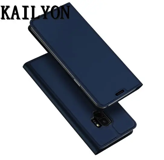 KAILYON новый роскошный кожаный чехол-бумажник для Samsung Galaxy S9 чехол-подставка с