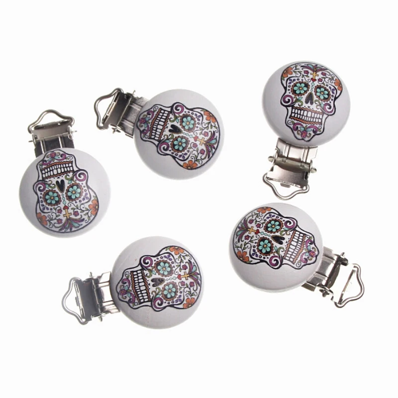 5 шт. деревянные металлические зажимы для детской соски-пустышки | Украшения и