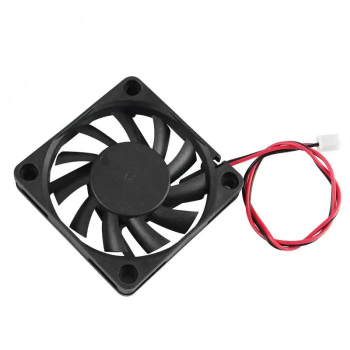 1/4 шт Черный 24V USB 60 мм 6010 DC мини охлаждающий вентилятор Cooler Втулка с отверстиями для шариков подшипника 60x60x10 мм охлаждающий вентилятор
