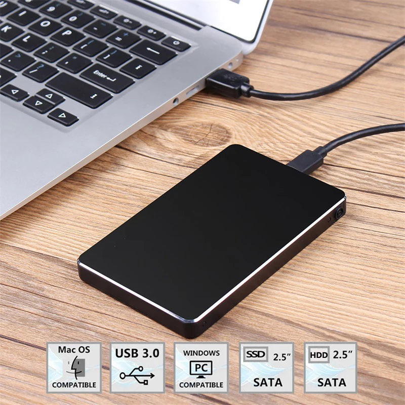 Внешний SSD/HDD корпус с интерфейсом usb 3.0 Gen1 Type C 2 5 дюйма 6 Гбит/с|Корпус жесткого