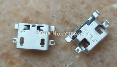 50 шт потребительских упаковок для микро 5pin 0 8 USB разъем зарядки запчастей Alcatel One