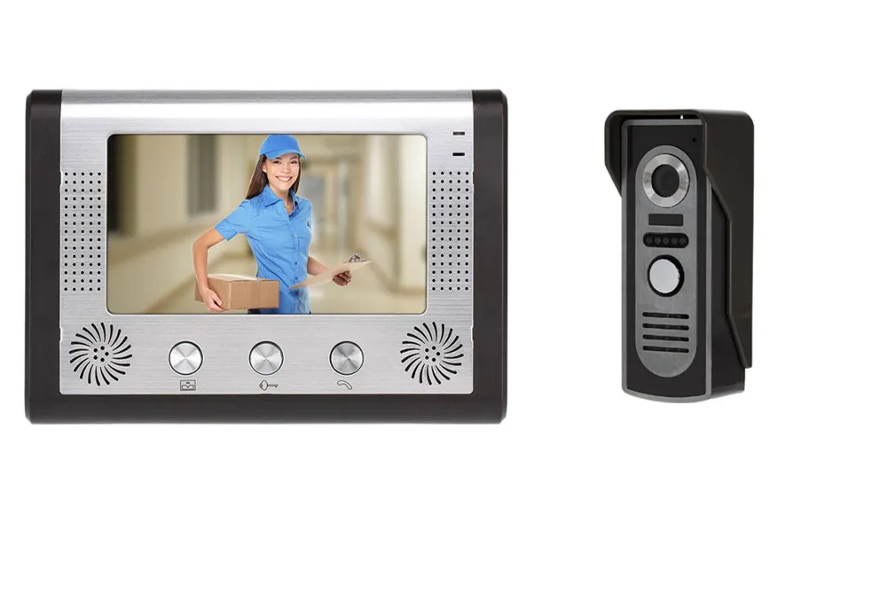 

7 Inch Color LCD Wired Video Intercom Rainproof Door Phone
