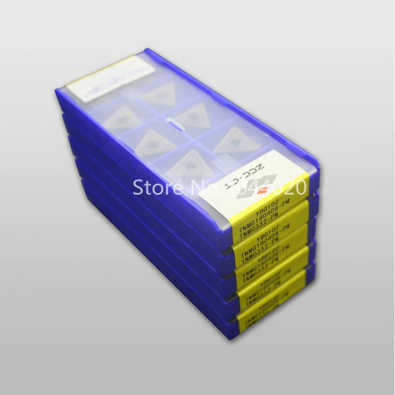

TNMG160408-PM YBG102 TNMG332-PM YBG102 Карбид токарная обработка ЧПУ вставки инструмент итайский завод по изготовлению P05-P20 M05-M15 10 шт.