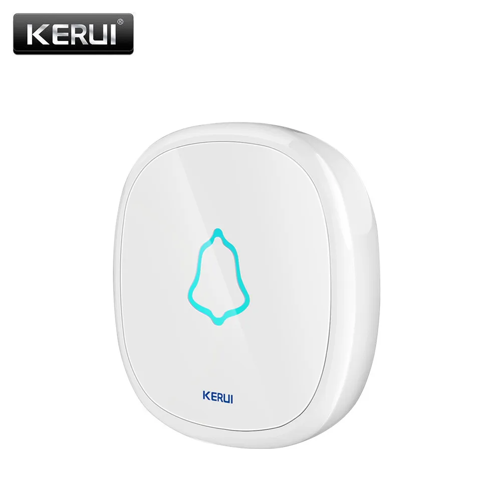KERUI беспроводной дверной звонок Водонепроницаемая кнопка дверного звонка +