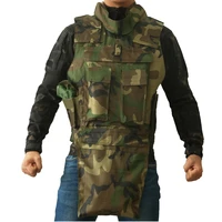 folding multi pocket tactical vest outdoor camp hunting storage accessory bag army fan field combat training military waistcoat