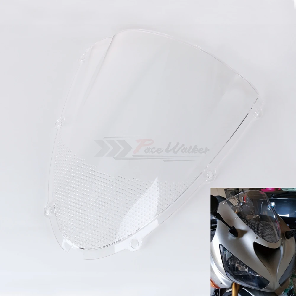 Новый мотоцикл высокого качества лобового стекла ветрового Double bubble для Kawasaki ZX6R