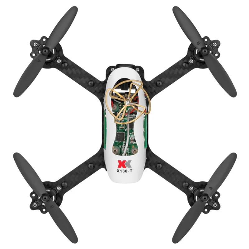 Гоночный Дрон WLtoys XK X130-T 5,8G FPV 3D/6G с hd-камерой 2,4G 4CH карбоновая рама RTF мини Радиоуправляемый квадрокоптер