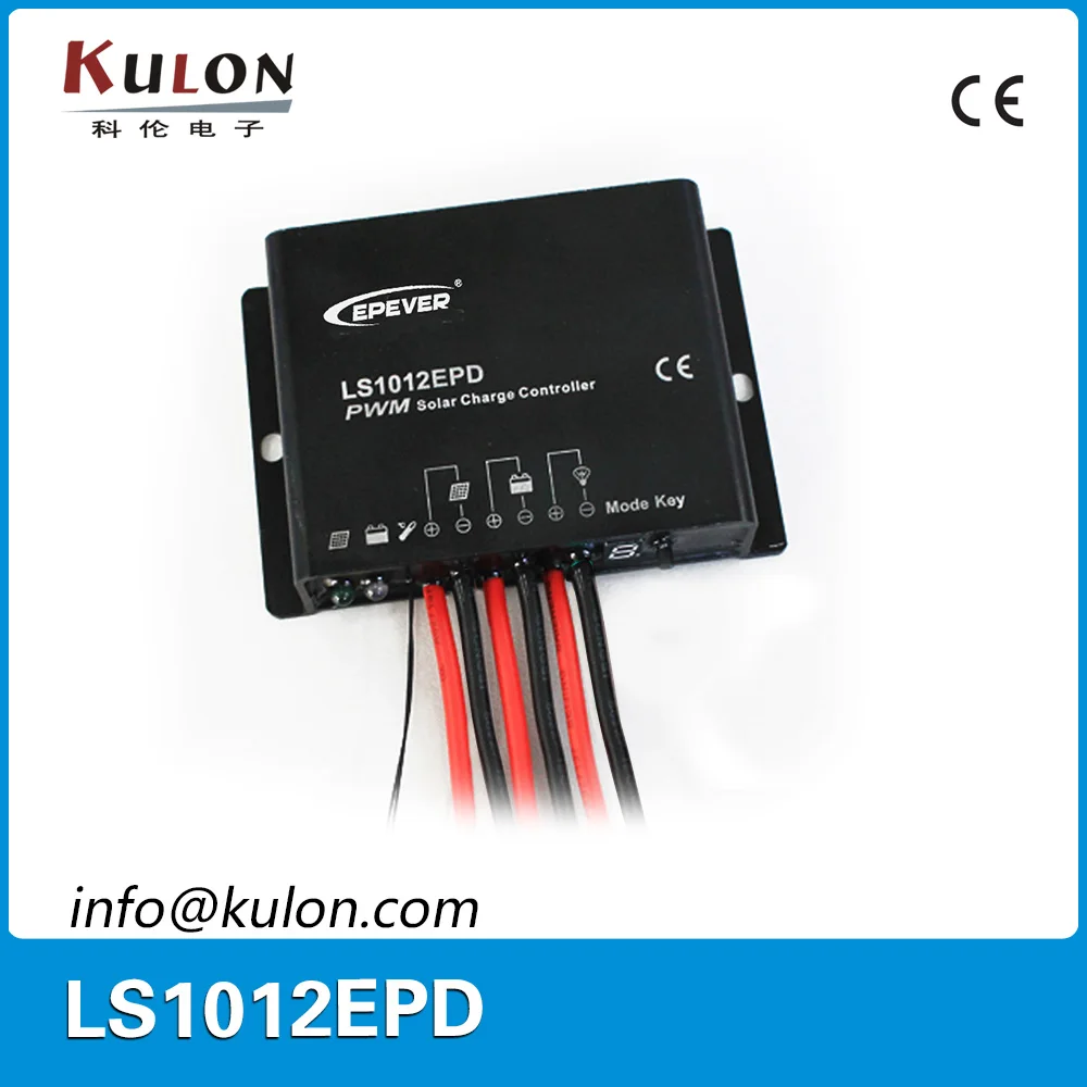 EPEVER Солнечный Зарядное устройство контроллера LS1012EPD LS1024EPD LS2024EPD 10A 20A 12 V 24 V pwm-лампа солнечная домашняя Llighting Системы IP67