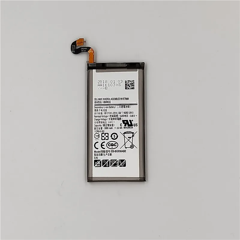 Для SAMSUNG Battery EB BG950ABE BG950ABA для Samsung Galary S8 SM G9508 G9500 G950U G Project Dream 3000mAh|Аккумуляторы