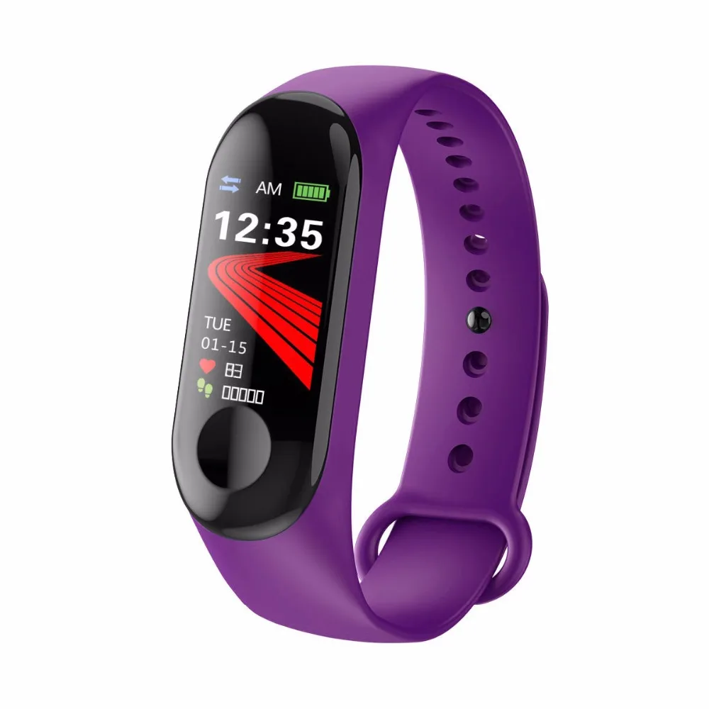 M3 SmartBand спортивный браслет Экран монитор сердечного ритма Водонепроницаемый